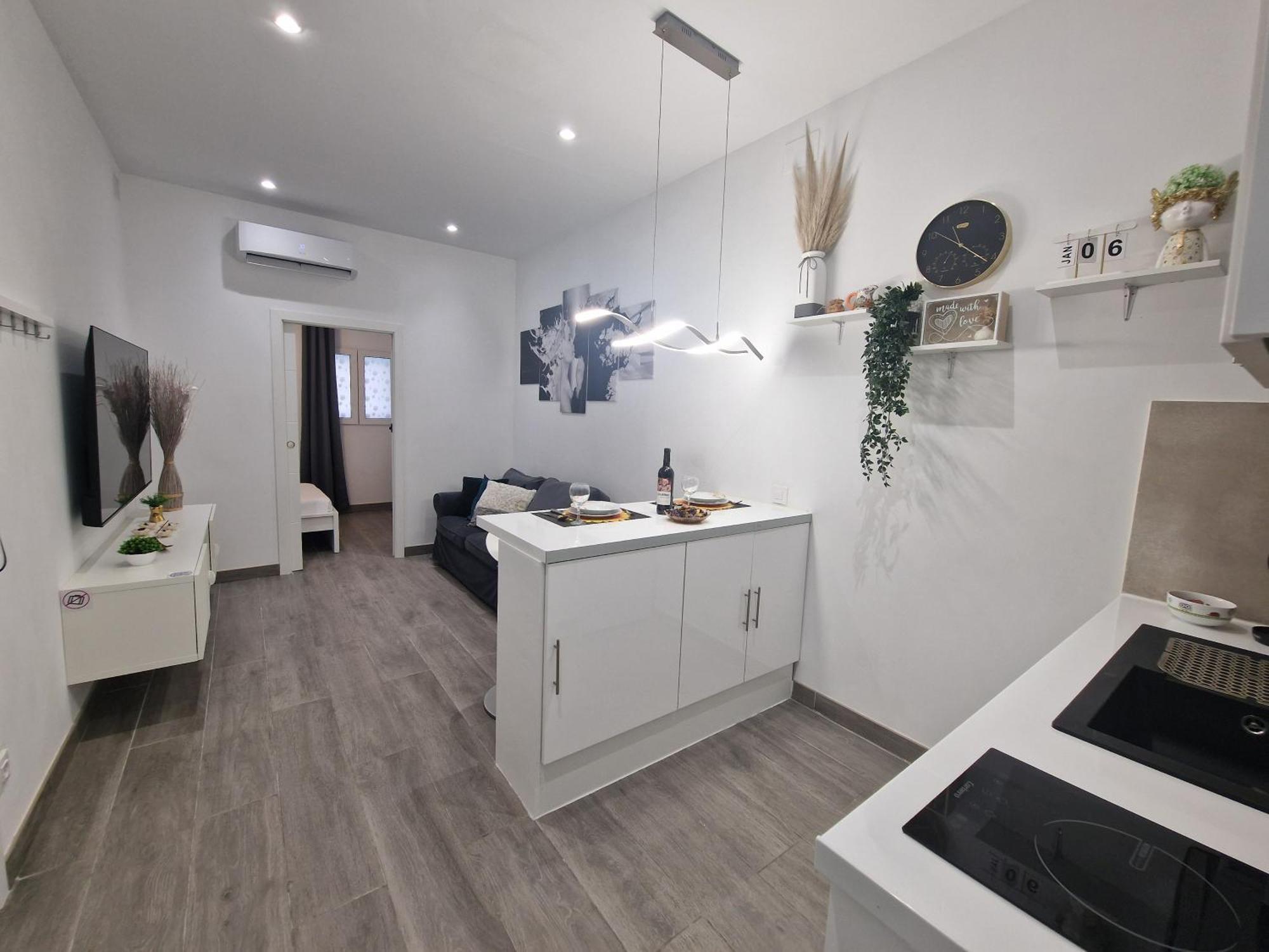 Apartamento Barcelona, Apartamento De 1 Habitacion L'Hospitalet de Llobregat Exterior foto